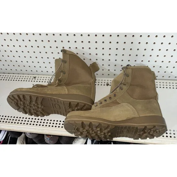 Altama Mens Temperate Weather Military Combat Army Boots Size 12 R Sand Tan